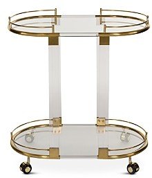 Lennon Acrylic Bar Trolley