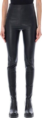 High-Waisted Skinny Pants-AA