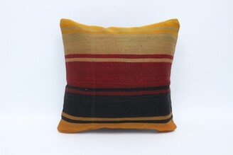 Antique Pillows, Throw Pillow, Body Red Cushion Case, Striped Pillow Custom Kilim Rug 10541