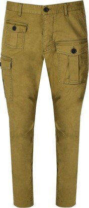 Sexy Cargo Green Chino Trousers