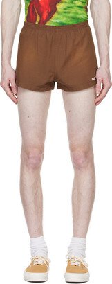 Stockholm (Surfboard) Club Brown Patch Shorts