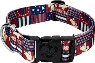 Country Brook Petz 1 1/2 Inch Deluxe Spirit of '76 Dog Collar (Extra Large)