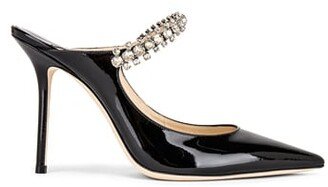 Bing 100 Patent Leather Mule in Black