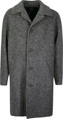 Gaston Single-Breasted Mid-Length Coat-AA