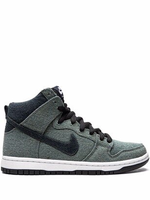 Dunk SB High denim sneakers