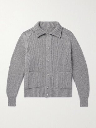 Stòffa Ribbed Cashmere Cardigan