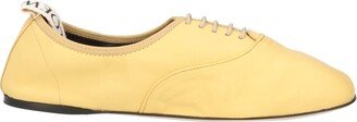 Lace-up Shoes Yellow