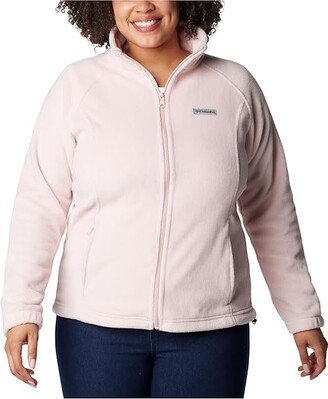 Plus Size Benton Springs Full Zip (Dusty Pink) Women's Coat