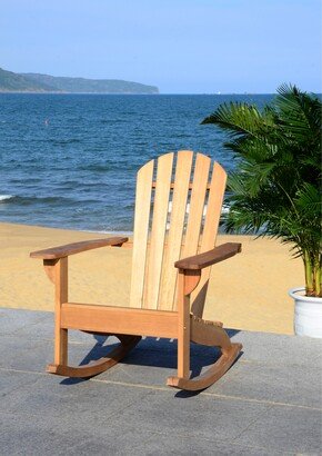 Brizio Adirondack Wood Rocking Chair.