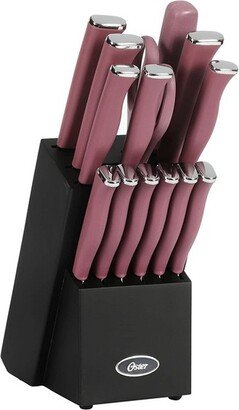 Langmore 15 Piece Stainless Steel Blade Cutlery Set in Purple