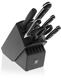 Professional 7-Piece Black Knife Block Set