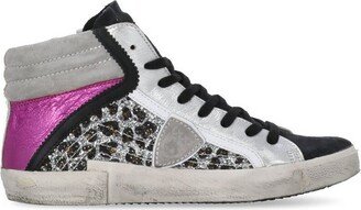 PRSX Panelled High-Top Sneakers