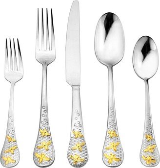 Buzz 24Kt Gold-Plated 20Pc Flatware Set