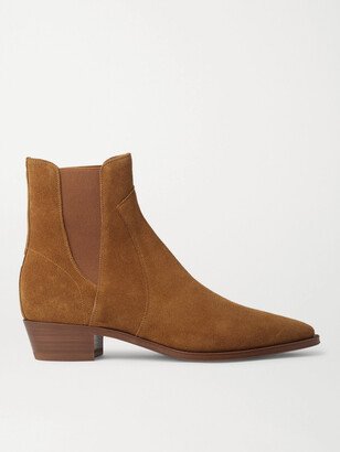 Suede Chelsea Boots-AZ