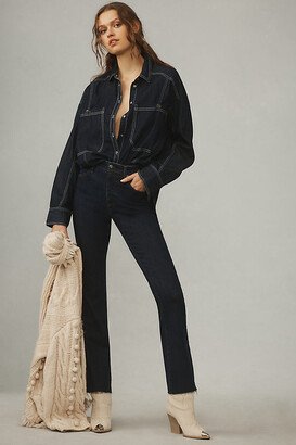 Farrah High-Rise Crop Bootcut Jeans