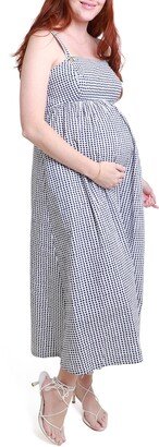 Ingird & Isabel® Print Maternity/Nursing Sundress