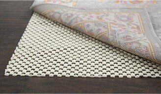 Grid-Loc Ivory 7'6 X 9'8 Non-Slip Rug Pag