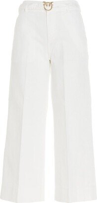 Peggy Cropped Palazzo Jeans