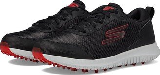 Skechers GO GOLF Go Golf Max-Fairway 4 (Black/Red) Men's Shoes