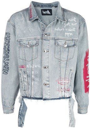 Responsible For Nothing denim jacket