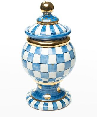 Royal Check Globe Canister