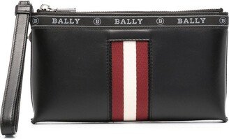 Beryer calf leather zipped wallet