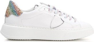 Temple Veau Lace-Up Sneakers