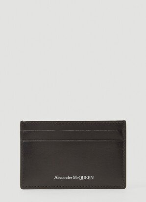 Leather Card Holder - Man Wallets & Cardholders Black One Size