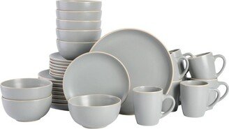 32pc Stoneware Rockaway Dinnerware Set