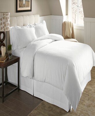 Solid Luxury Cotton Flannel Duvet Cover Set, Full/Queen