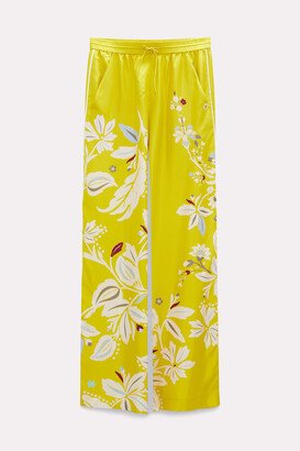 Floral pajama-style pants