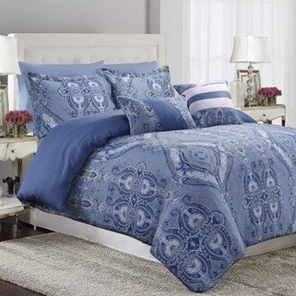 Atlantis 300 Thread Count Cotton Oversized Duvet Cover Set