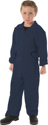 Halloween Express Boys' Boiler Suit Costume - Size 8-10 - Blue