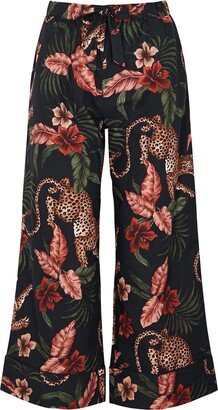 Soleia Printed Cotton Pyjama Trousers