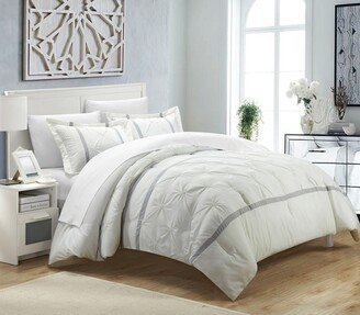 Veronica 3 Pc Queen Duvet Cover Set