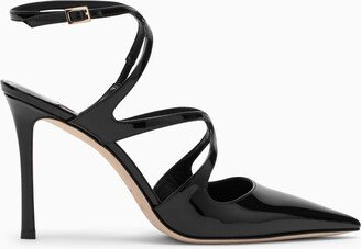 Azia 95 black slingback