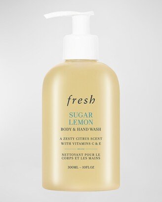 Sugar Lemon Body and Hand Wash, 10 oz.