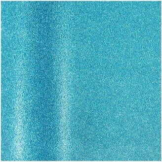 JAM Paper & Envelope JAM PAPER Aqua Blue Glitter Gift Wrapping Paper Roll - 1 pack of 25 Sq. Ft.