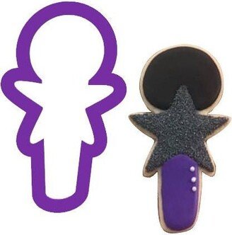 star Microphone Cookie Cutter - Music Cutters Musician Fondant Polymer Clay