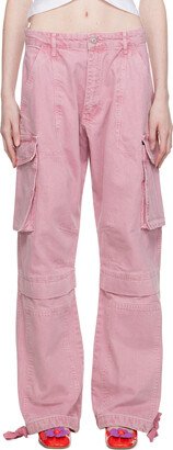 Pink Cargo Jeans