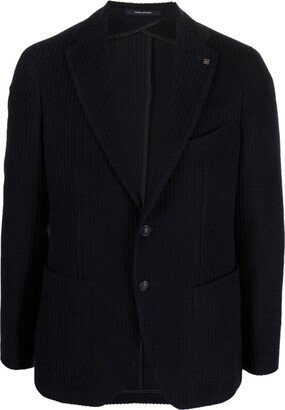 Single-Breasted Corduroy Blazer-AK