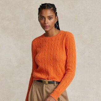 Cable-Knit Cashmere Sweater-AL