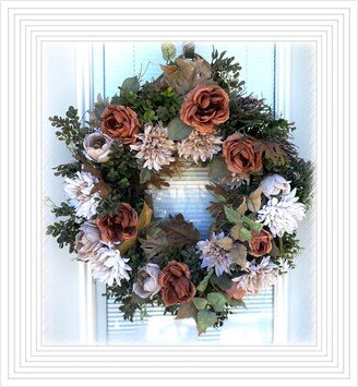 Fall Harvest Wreath, 24