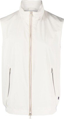 Save The Sea zip-up waistcoat