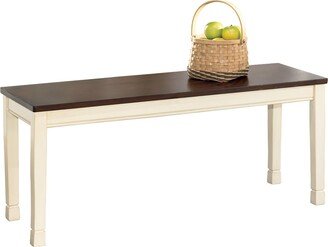 Whitesburg Cottage Rectangular Dining Bench