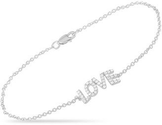 Diamond Select Cuts 14K 0.30 Ct. Tw. Diamond Love Bracelet