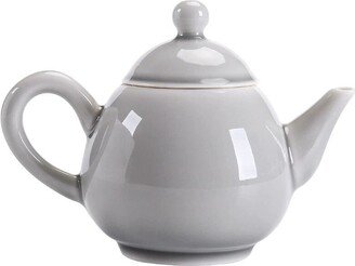 Oriarm Ice-Gray Porcelain Teapot, Chinese Kung Fu Tea Pot For Loose Leaf