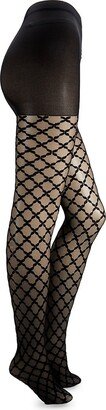 Legale Sheer Chevron Tights