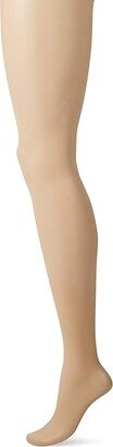 Women's Control Top Sheer Toe Silk Reflections Panty Hose (Transparent) Hose