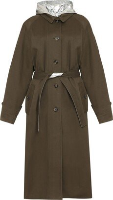 Cotton Trench Coat-AH